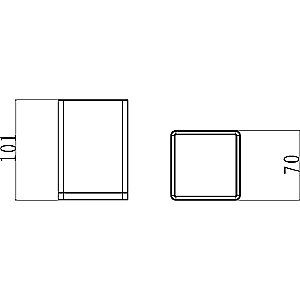 Стакан Boheme 10961-B-G черный/золото купить в интернет-магазине сантехники Sanbest