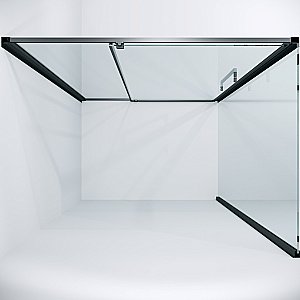 Душевой уголок Niagara Nova NG-35-9AGR-A100GR-34 90x100 стекло прозрачное/профиль графит матовый купить в интернет-магазине Sanbest