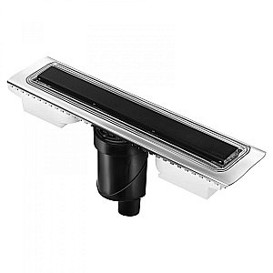 Душевой лоток BERGES C1 Norma 095036 черный купить в интернет-магазине Sanbest