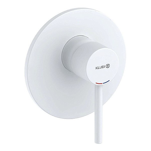 Смеситель для душа Kludi Bozz 387555376 белый матовый купить в интернет-магазине сантехники Sanbest