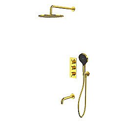 Душевая система WhiteCross Y YSET11TOPGL золото купить в интернет-магазине сантехники Sanbest