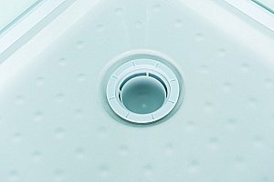 Душевая кабина Esbano Elegancia ES-L115CR 115x85 стекло матовое/профиль белый купить в интернет-магазине Sanbest