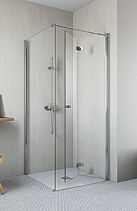 Душевой уголок Radaway Essenza New KDJ-B+S1 90х120 стекло прозрачное/профиль хром купить в интернет-магазине Sanbest