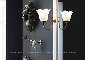 Зеркало Aquanet Валенса 105 белый в ванную от интернет-магазине сантехники Sanbest