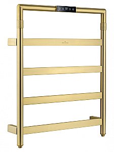 Полотенцесушитель электрический WONZON & WOGHAND KÖLN, Брашированное золото (WW-A6014-BG) купить в интернет-магазине сантехники Sanbest