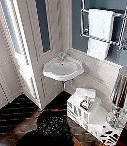 Раковина Kerasan Retro 57,5 103201*1 белая купить в интернет-магазине Sanbest