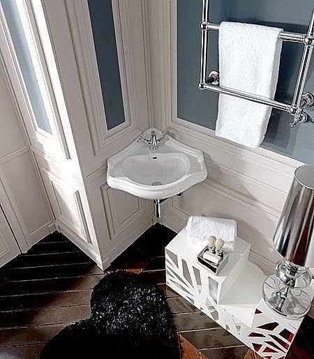 Раковина Kerasan Retro 57,5 103201*1 белая купить в интернет-магазине Sanbest