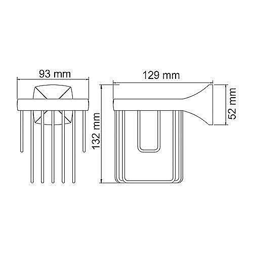 Держатель освежителя WasserKRAFT Wern K-2545 купить в интернет-магазине сантехники Sanbest