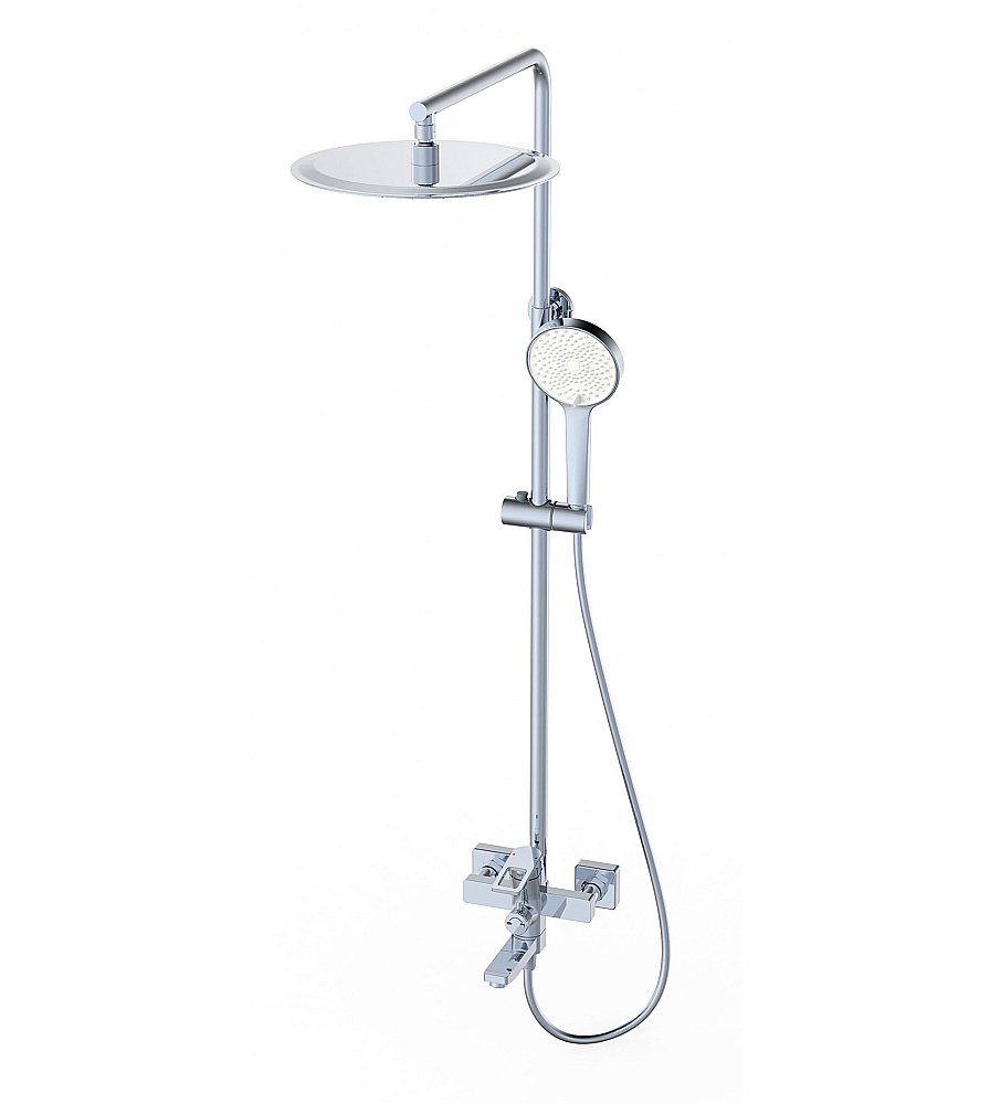 Душевая система WONZON & WOGHAND FRAME, Хром (WW-88739010-CR) купить в интернет-магазине сантехники Sanbest