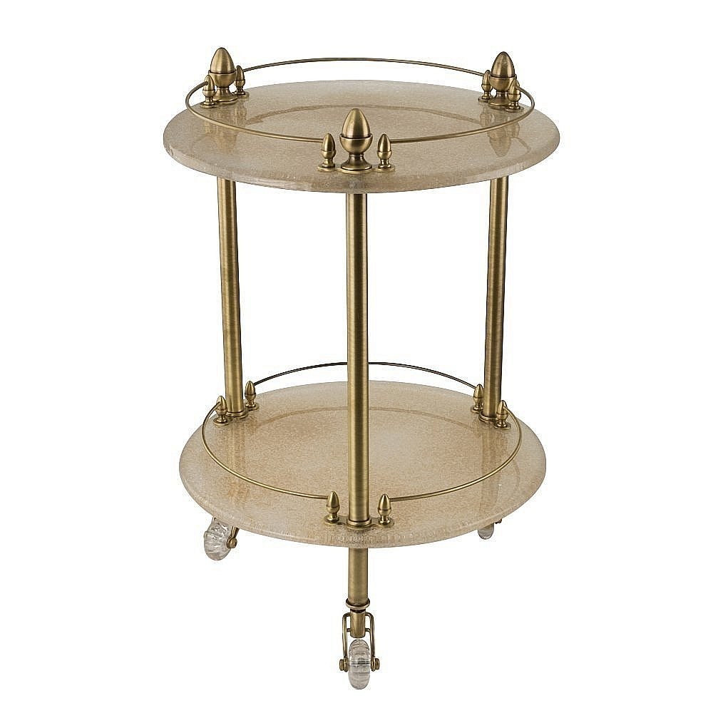 Столик Migliore Elisabetta ML.ELB-60.149.BR бронза купить в интернет-магазине сантехники Sanbest