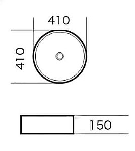 Тумба с круглой раковиной подвесная Grossman НОРМА 60 с 1-ящ, белый глянец для ванной в интернет-магазине Sanbest