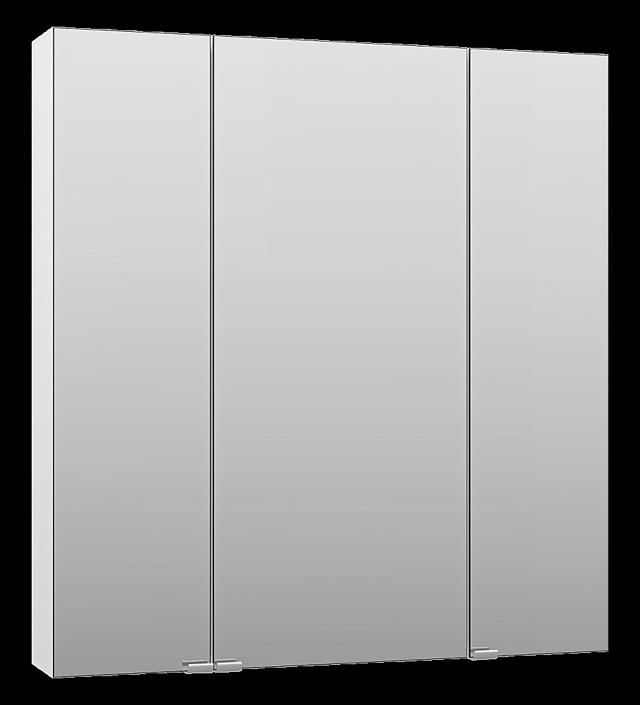 Зеркальный шкаф Misty Аура 75 Э-Аур02075-01 белый купить в интернет-магазине сантехники Sanbest