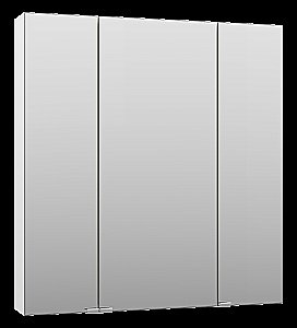 Зеркальный шкаф Misty Аура 75 Э-Аур02075-01 белый купить в интернет-магазине сантехники Sanbest