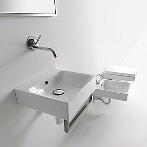 Раковина Kerasan Cento 35 353901*0 белая купить в интернет-магазине Sanbest