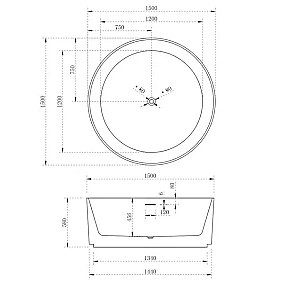 Ванна акриловая Abber AB9442 150x150 купить в интернет-магазине Sanbest