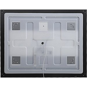 Зеркало BelBagno Kraft SPC-KRAFT-1200-800-SENS-NERO черный в ванную от интернет-магазине сантехники Sanbest