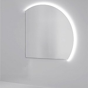 Зеркало Jorno Solis 106 Sol.02.106/W/JR в ванную от интернет-магазине сантехники Sanbest