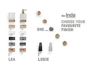 Крючок Inda Lea A1820ACR хром купить в интернет-магазине сантехники Sanbest