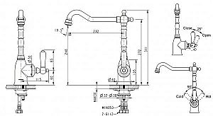 Смеситель для кухни BRAVAT Art F775109C-1 купить в интернет-магазине сантехники Sanbest