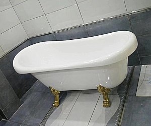 Ванна акриловая CeruttiSpa Classic 9667 157x77 белая купить в интернет-магазине Sanbest