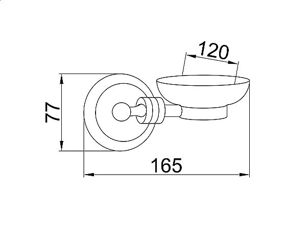 Мыльница Boheme Hermitage 10382 купить в интернет-магазине сантехники Sanbest