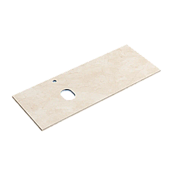 Столешница Sancos 120х46 TT120A2XL/R кремовая матовая для ванной в интернет-магазине сантехники Sanbest