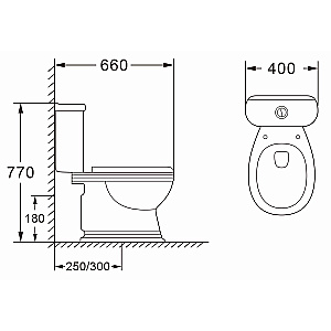 Инсталляция для унитаза Azario AZ-8010-1000 купить в интернет-магазине сантехники Sanbest