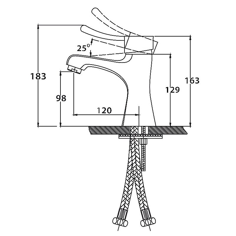 Смеситель для раковины Kaiser Verona 29011 купить в интернет-магазине сантехники Sanbest