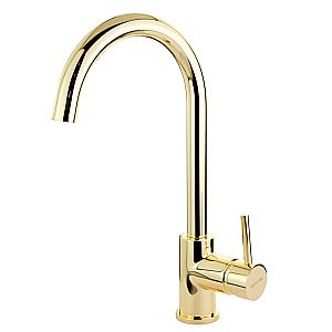 Смеситель для кухни Migliore CUCINA Fortis 31560 золото купить в интернет-магазине сантехники Sanbest