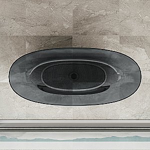 Ванна Vincea 170x75 VBT-6T01B черная купить в интернет-магазине Sanbest