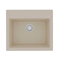 Кухонная мойка Lemark Hanka 570 9910014 бежевая купить в интернет-магазине сантехники Sanbest