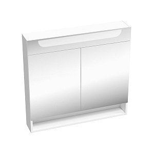 Зеркальный шкаф Ravak CLASSIC II X000001471 80 белый в ванную от интернет-магазине сантехники Sanbest
