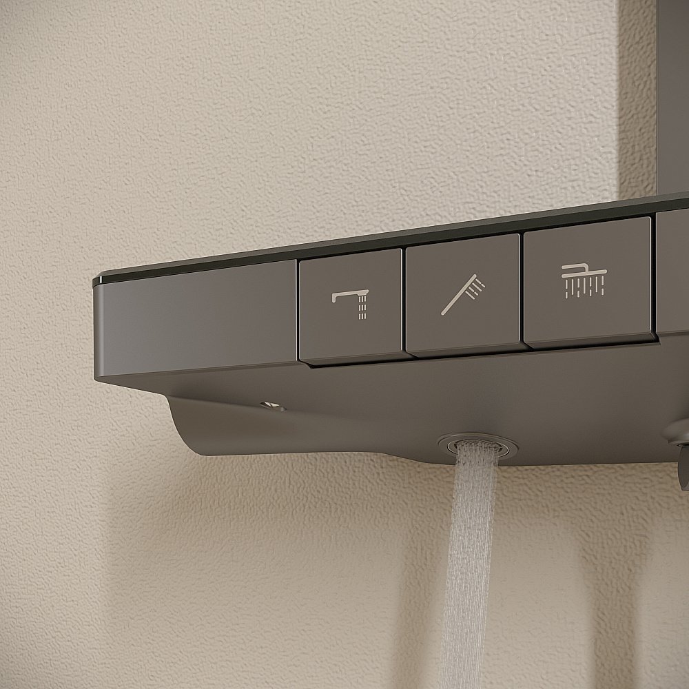 Душевая система Sancos Vos SC6100GG вороненая сталь купить в интернет-магазине сантехники Sanbest