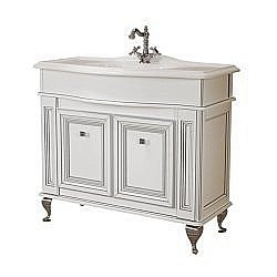 Тумба под раковину Caprigo Fresco 100 G Белая купить в интернет-магазине сантехники Sanbest