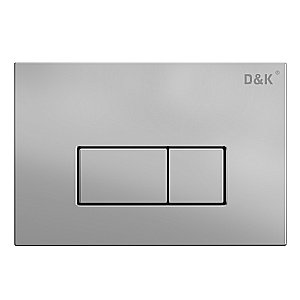 Кнопка для инсталляции D&K Rhein DB1499002 матовый хром купить в интернет-магазине сантехники Sanbest