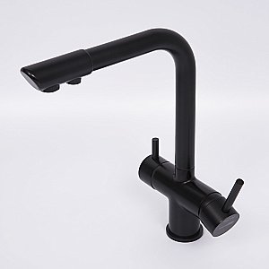 Смеситель для кухни WasserKRAFT A8367 черный купить в интернет-магазине сантехники Sanbest