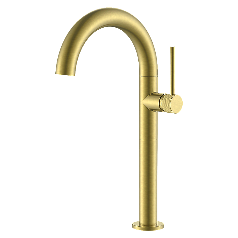 Смеситель для раковины Elghansa RADIANT XQ 16H3781-MattGold матовое золото купить в интернет-магазине сантехники Sanbest