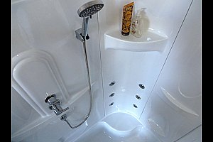 Душевая кабина Royal Bath RB8120BP2-T 120x80 профиль сатин/стекло прозрачное купить в интернет-магазине Sanbest