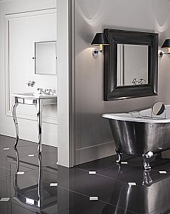 Консоль с раковиной Devon&Devon Lady 70 3 отверстия под смеситель для ванной в интернет-магазине сантехники Sanbest