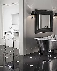 Консоль с раковиной Devon&Devon Lady 70 3 отверстия под смеситель для ванной в интернет-магазине сантехники Sanbest