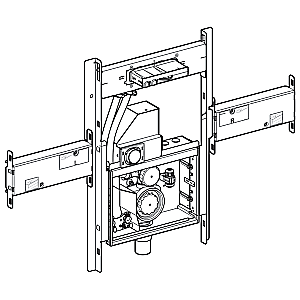 Инсталляция для раковины Geberit GIS 461.471.00.1 купить в интернет-магазине сантехники Sanbest