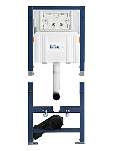 Унитаз подвесной Belbagno NEON-TOR BB-109-M-2216-CRM  безободковый, с инсталляцией, смыв торнадо, с крышкой микролифт, белый купить в интернет-магазине Sanbest