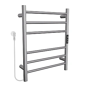 Полотенцесушитель электрический ABBER Standard AH4606BST брашированная сталь купить в интернет-магазине сантехники Sanbest