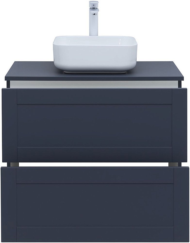 Тумба с раковиной Aquanet Терра 80 маренго для ванной в интернет-магазине Sanbest