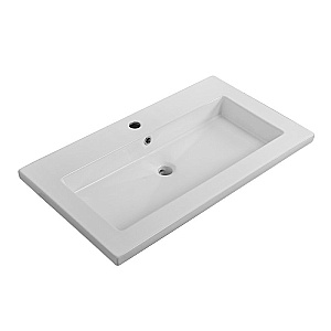Тумба с раковиной BelBagno 80 KRAFT-800-2C-SO-СO+CZR-8070-80 бежевая матовая для ванной в интернет-магазине Sanbest