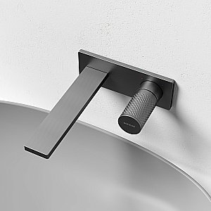 Смеситель для раковины Sancos Nexus SC9013GG вороненая сталь купить в интернет-магазине сантехники Sanbest