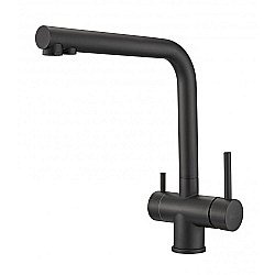 Смеситель для кухни Milacio Ultra MCU.558.TB черный купить в интернет-магазине сантехники Sanbest