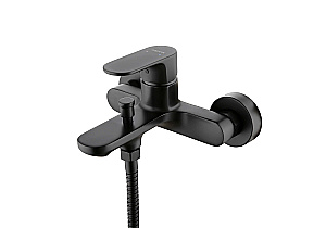 Смеситель для ванны Aquatek Альфа AQ1940MB черный матовый купить в интернет-магазине сантехники Sanbest