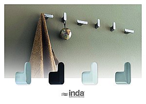 Крючок Inda Mito A2020ANE черный матовый купить в интернет-магазине сантехники Sanbest