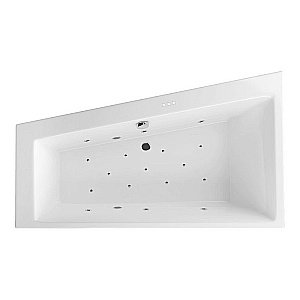 Ванна акриловая EXCELLENT Sfera Slim RELAX WAEX.SFL17S.RELAX.CR 170x100 белая с гидромассажем купить в интернет-магазине Sanbest